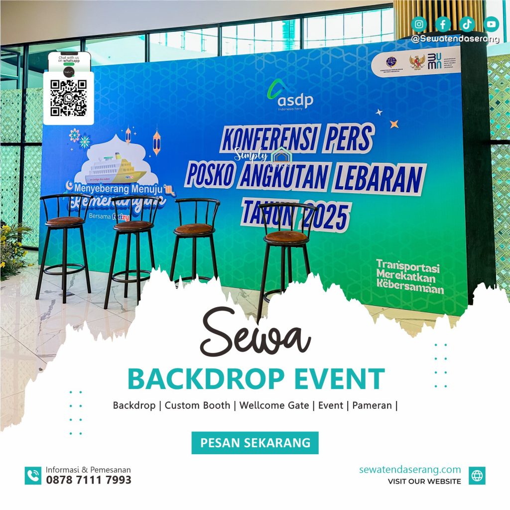 Sewa Backdrop Event | Custom Booth Serang Cilegon Pandeglang